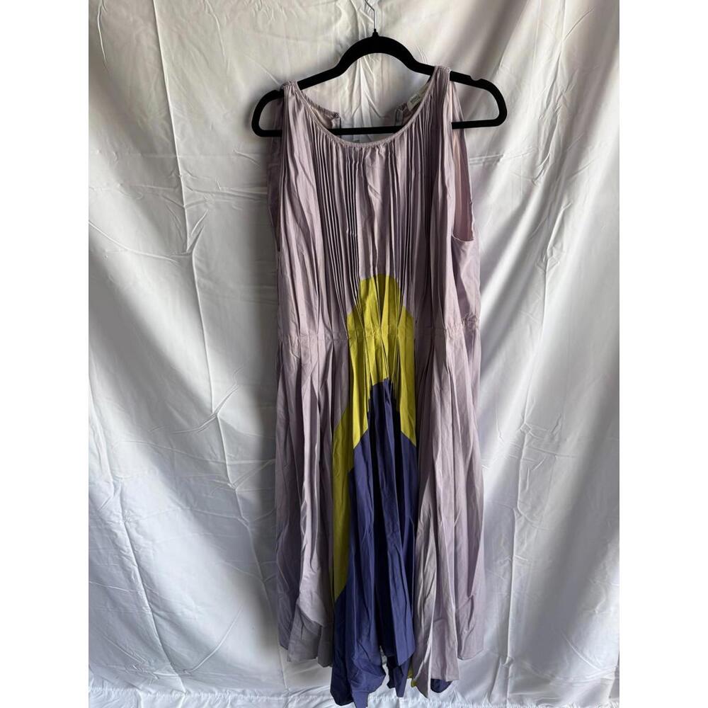 Bibhu Mohapatra x RTR Purple Pleated Panel Dress Size 16 (read description)